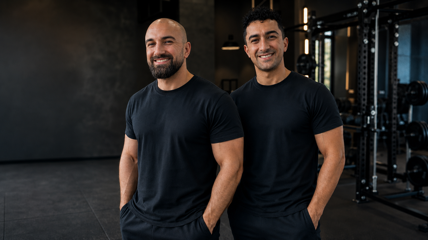 Gabriel und Ionel Palosi, Gründer von Transform·Lab, im Trainingsstudio